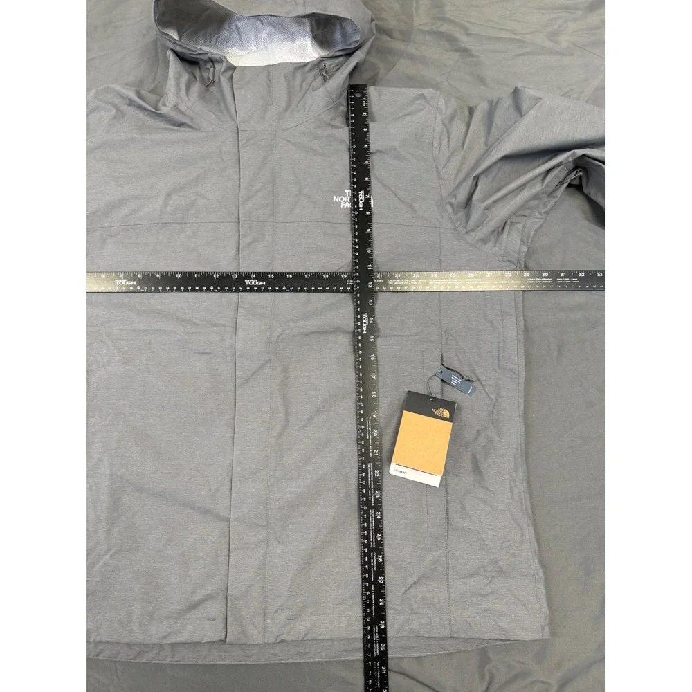 The North Face Venture 2 Jacket Mens XXL Grey Heather DryVent Rain NWT